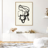 Shop Conte I Canvas Print a painted abstract themed framed canvas wall art print from The Print Emporium artwork collection - Buy Australian made fine art painting style stretched canvas prints for the home and your interior decor space, TPE-PC-WZ614-CA-35X46-NF