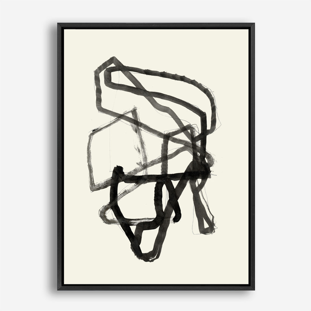 Shop Conte I Canvas Print a painted abstract themed framed canvas wall art print from The Print Emporium artwork collection - Buy Australian made fine art painting style stretched canvas prints for the home and your interior decor space, TPE-PC-WZ614-CA-35X46-NF