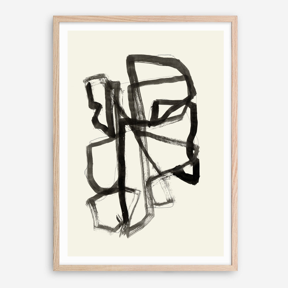 Shop Conte II Art Print a painted abstract themed wall art print from The Print Emporium wall artwork collection - Buy Australian made fine art painting style poster and framed prints for the home and your interior decor room, TPE-PC-WZ615-AP