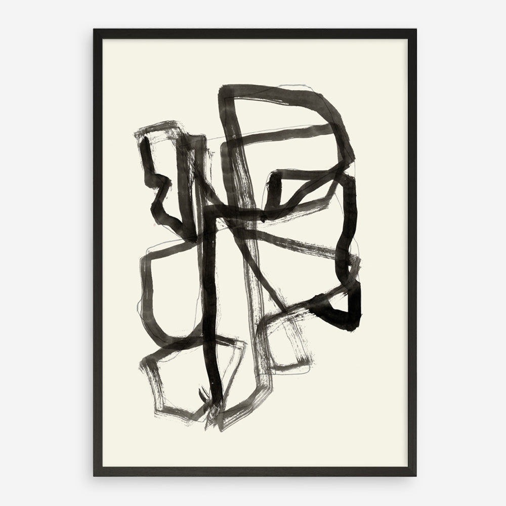 Shop Conte II Art Print a painted abstract themed wall art print from The Print Emporium wall artwork collection - Buy Australian made fine art painting style poster and framed prints for the home and your interior decor room, TPE-PC-WZ615-AP