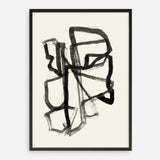 Shop Conte II Art Print a painted abstract themed wall art print from The Print Emporium wall artwork collection - Buy Australian made fine art painting style poster and framed prints for the home and your interior decor room, TPE-PC-WZ615-AP