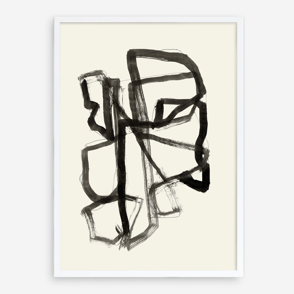 Shop Conte II Art Print a painted abstract themed wall art print from The Print Emporium wall artwork collection - Buy Australian made fine art painting style poster and framed prints for the home and your interior decor room, TPE-PC-WZ615-AP