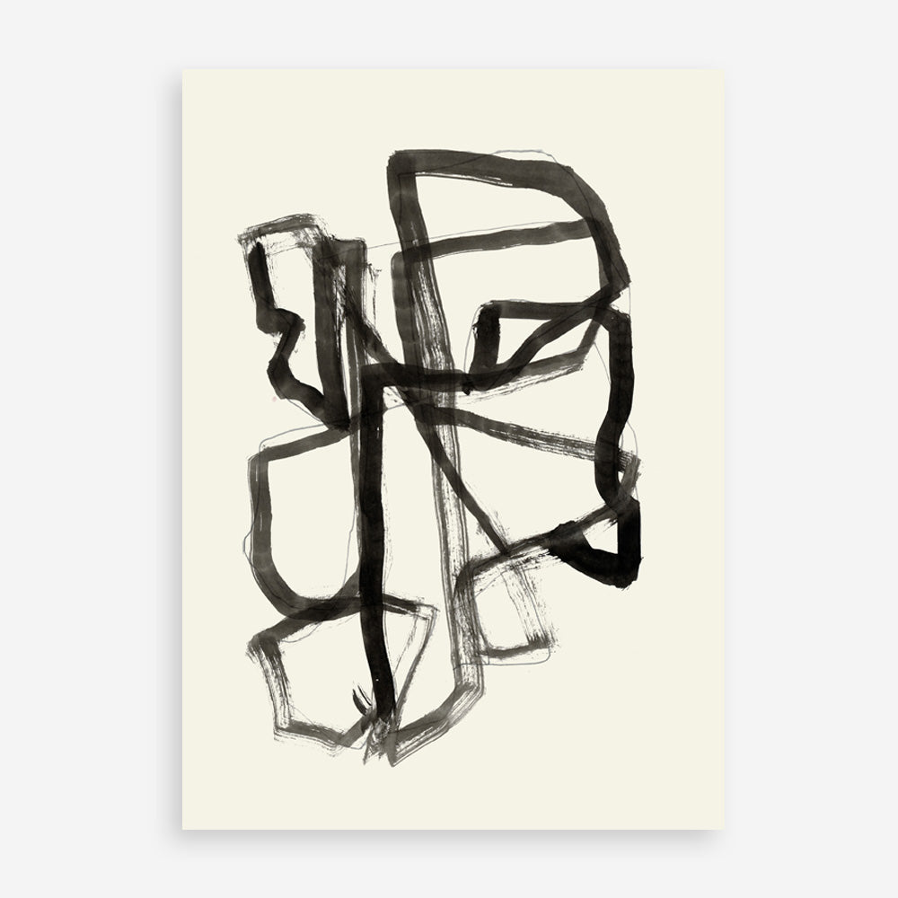 Shop Conte II Art Print a painted abstract themed wall art print from The Print Emporium wall artwork collection - Buy Australian made fine art painting style poster and framed prints for the home and your interior decor room, TPE-PC-WZ615-AP