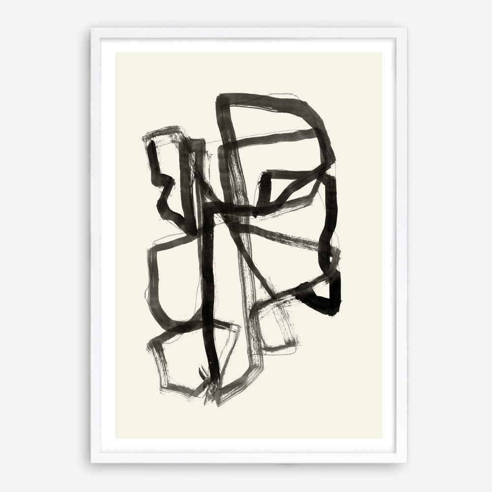 Shop Conte II Art Print a painted abstract themed wall art print from The Print Emporium wall artwork collection - Buy Australian made fine art painting style poster and framed prints for the home and your interior decor room, TPE-PC-WZ615-AP