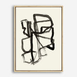 Shop Conte II Canvas Print a painted abstract themed framed canvas wall art print from The Print Emporium artwork collection - Buy Australian made fine art painting style stretched canvas prints for the home and your interior decor space, TPE-PC-WZ615-CA-35X46-NF