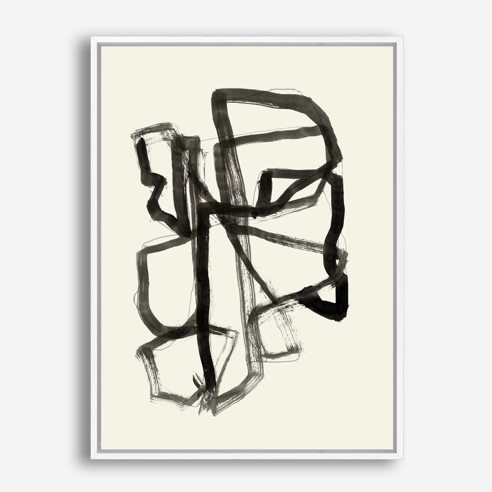 Shop Conte II Canvas Print a painted abstract themed framed canvas wall art print from The Print Emporium artwork collection - Buy Australian made fine art painting style stretched canvas prints for the home and your interior decor space, TPE-PC-WZ615-CA-35X46-NF