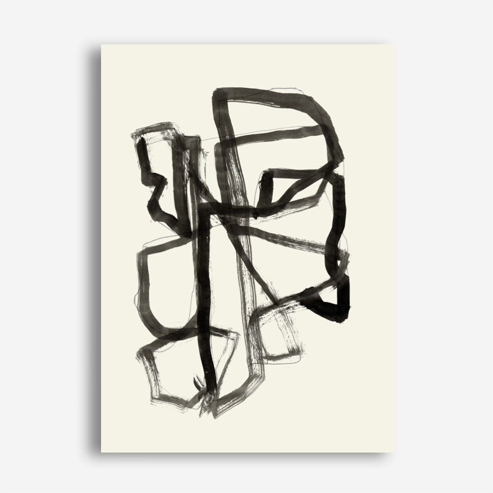 Shop Conte II Canvas Print a painted abstract themed framed canvas wall art print from The Print Emporium artwork collection - Buy Australian made fine art painting style stretched canvas prints for the home and your interior decor space, TPE-PC-WZ615-CA-35X46-NF