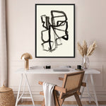 Shop Conte II Canvas Print a painted abstract themed framed canvas wall art print from The Print Emporium artwork collection - Buy Australian made fine art painting style stretched canvas prints for the home and your interior decor space, TPE-PC-WZ615-CA-35X46-NF