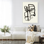 Shop Conte II Canvas Print a painted abstract themed framed canvas wall art print from The Print Emporium artwork collection - Buy Australian made fine art painting style stretched canvas prints for the home and your interior decor space, TPE-PC-WZ615-CA-35X46-NF