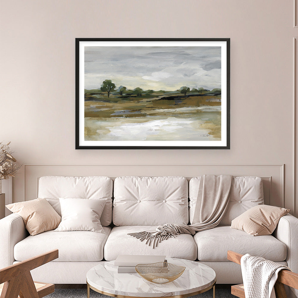 Shop Cool April Day Art Print a painted abstract themed wall art print from The Print Emporium wall artwork collection - Buy Australian made fine art painting style poster and framed prints for the home and your interior decor room, TPE-WA-71971-AP