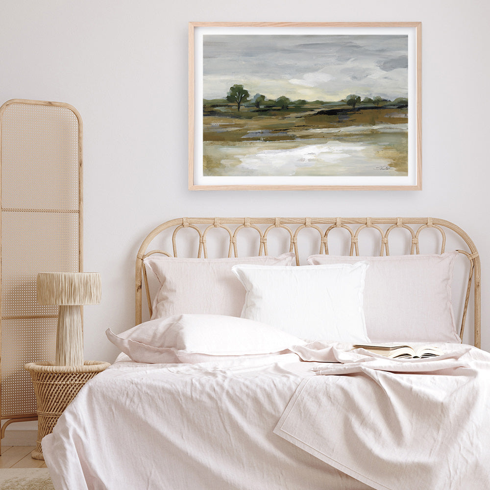 Shop Cool April Day Art Print a painted abstract themed wall art print from The Print Emporium wall artwork collection - Buy Australian made fine art painting style poster and framed prints for the home and your interior decor room, TPE-WA-71971-AP