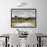 Shop Cool April Day Canvas Print a painted abstract themed framed canvas wall art print from The Print Emporium artwork collection - Buy Australian made fine art painting style stretched canvas prints for the home and your interior decor space, TPE-WA-71971-CA-35X46-NF