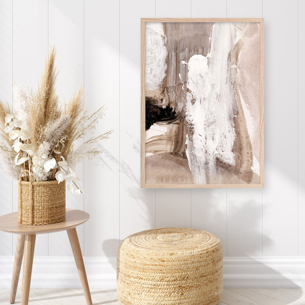 Shop Cosy 1 Art Print a painted abstract themed wall art print from The Print Emporium wall artwork collection - Buy Australian made fine art painting style poster and framed prints for the home and your interior decor room, TPE-DH-033-AP