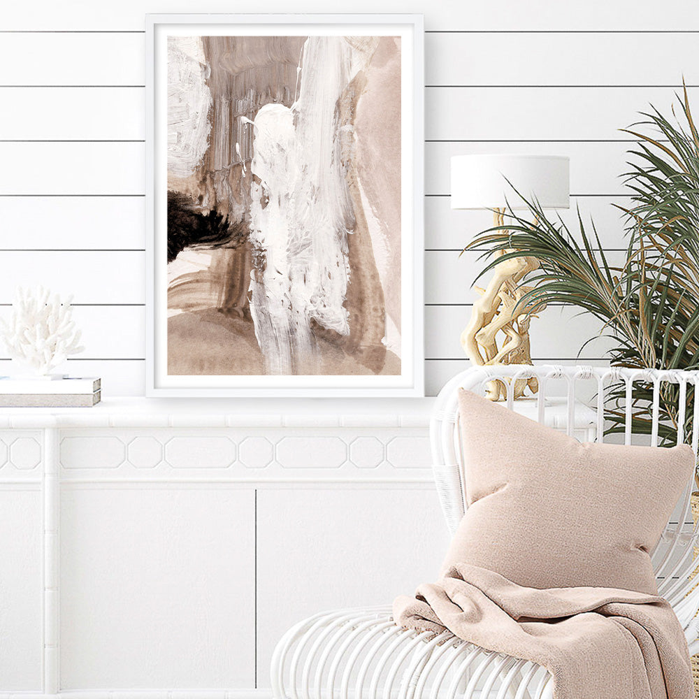 Shop Cosy 1 Art Print a painted abstract themed wall art print from The Print Emporium wall artwork collection - Buy Australian made fine art painting style poster and framed prints for the home and your interior decor room, TPE-DH-033-AP