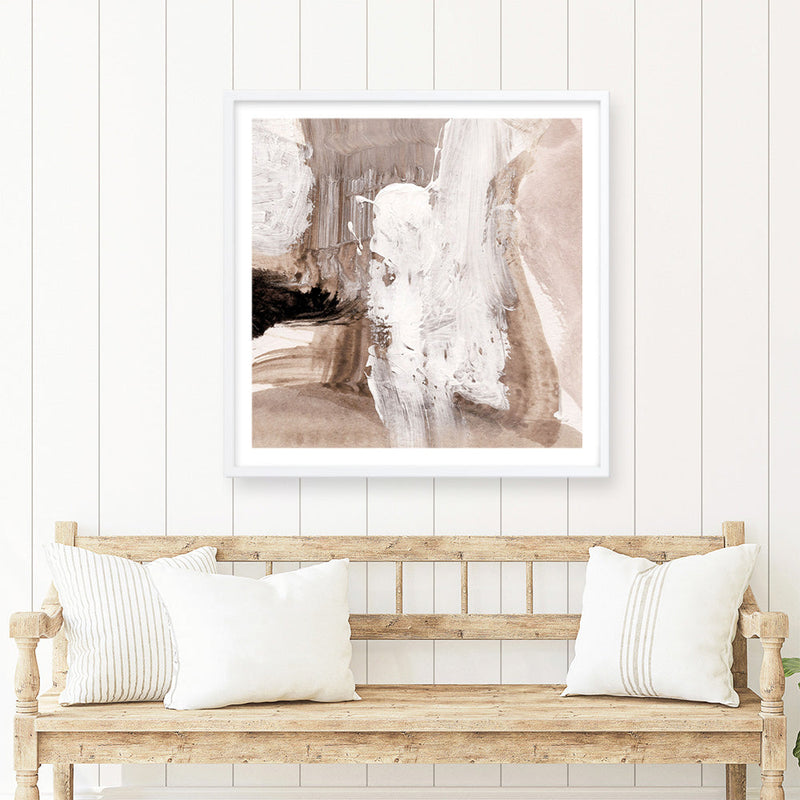 Shop Cosy 1 (Square) Art Print a painted abstract themed wall art print from The Print Emporium wall artwork collection - Buy Australian made fine art painting style poster and framed prints for the home and your interior decor room, TPE-DH-263-AP