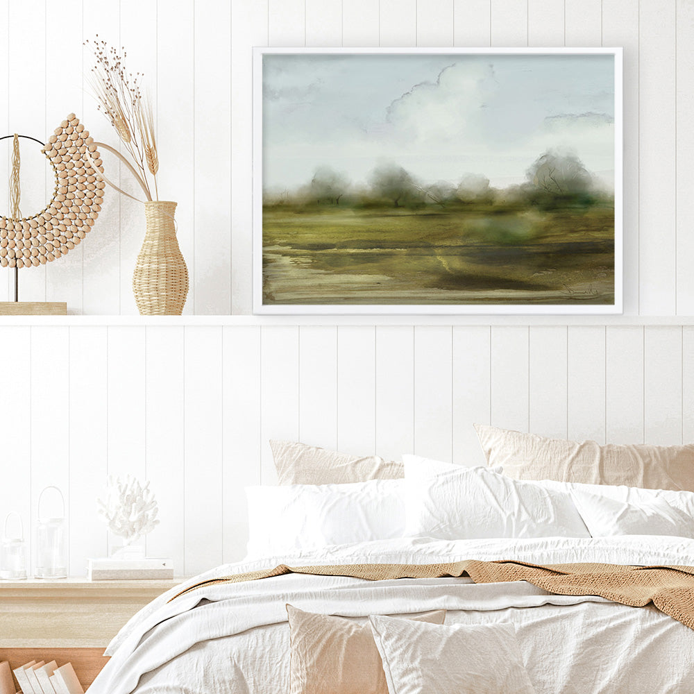 Shop Country Art Print a painted abstract themed wall art print from The Print Emporium wall artwork collection - Buy Australian made fine art painting style poster and framed prints for the home and your interior decor room, TPE-DH-118-AP