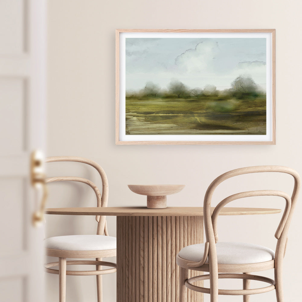 Shop Country Art Print a painted abstract themed wall art print from The Print Emporium wall artwork collection - Buy Australian made fine art painting style poster and framed prints for the home and your interior decor room, TPE-DH-118-AP