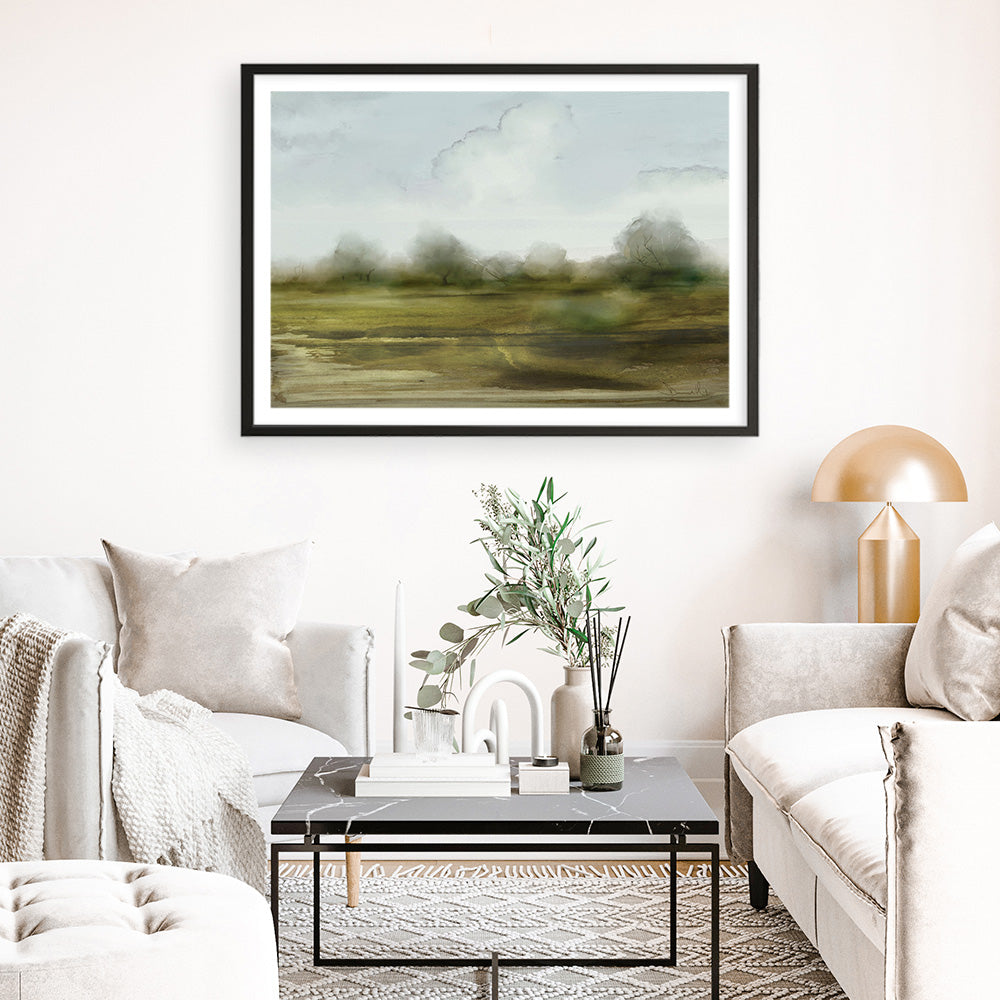 Shop Country Art Print a painted abstract themed wall art print from The Print Emporium wall artwork collection - Buy Australian made fine art painting style poster and framed prints for the home and your interior decor room, TPE-DH-118-AP