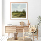 Shop Country (Square) Art Print a painted abstract themed wall art print from The Print Emporium wall artwork collection - Buy Australian made fine art painting style poster and framed prints for the home and your interior decor room, TPE-DH-202-AP