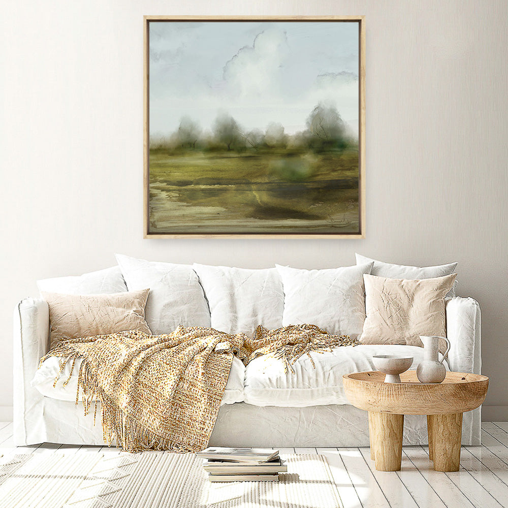 Shop Country (Square) Canvas Print a painted abstract themed framed canvas wall art print from The Print Emporium artwork collection - Buy Australian made fine art painting style stretched canvas prints for the home and your interior decor space, TPE-DH-202-CA-40X40-NF