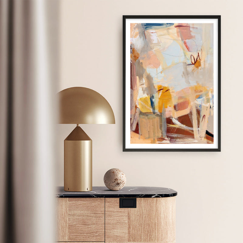 Shop Cowgirl Art Print a painted abstract themed wall art print from The Print Emporium wall artwork collection - Buy Australian made fine art painting style poster and framed prints for the home and your interior decor room, TPE-WA-70679-AP