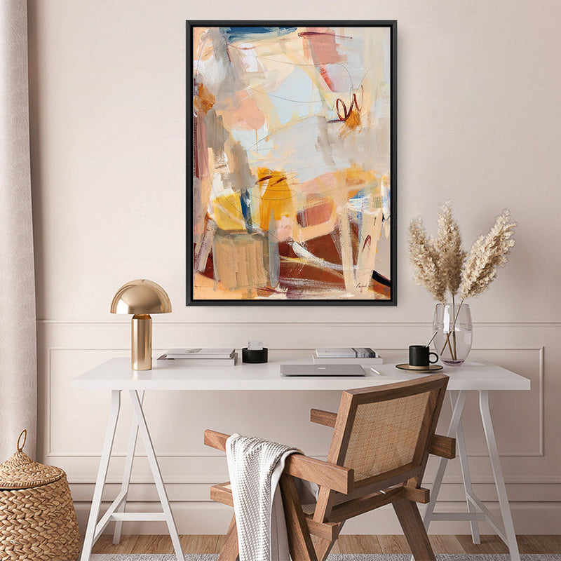 Shop Cowgirl Canvas Print a painted abstract themed framed canvas wall art print from The Print Emporium artwork collection - Buy Australian made fine art painting style stretched canvas prints for the home and your interior decor space, TPE-WA-70679-CA-35X46-NF