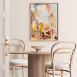 Shop Cowgirl Canvas Print a painted abstract themed framed canvas wall art print from The Print Emporium artwork collection - Buy Australian made fine art painting style stretched canvas prints for the home and your interior decor space, TPE-WA-70679-CA-35X46-NF