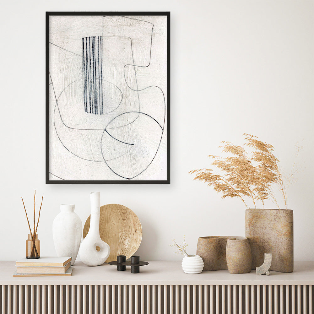 Shop Crafted Art Print a painted abstract themed wall art print from The Print Emporium wall artwork collection - Buy Australian made fine art painting style poster and framed prints for the home and your interior decor room, TPE-DH-034-AP