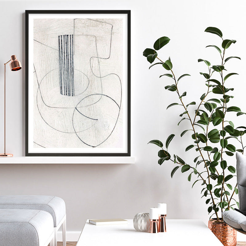 Shop Crafted Art Print a painted abstract themed wall art print from The Print Emporium wall artwork collection - Buy Australian made fine art painting style poster and framed prints for the home and your interior decor room, TPE-DH-034-AP
