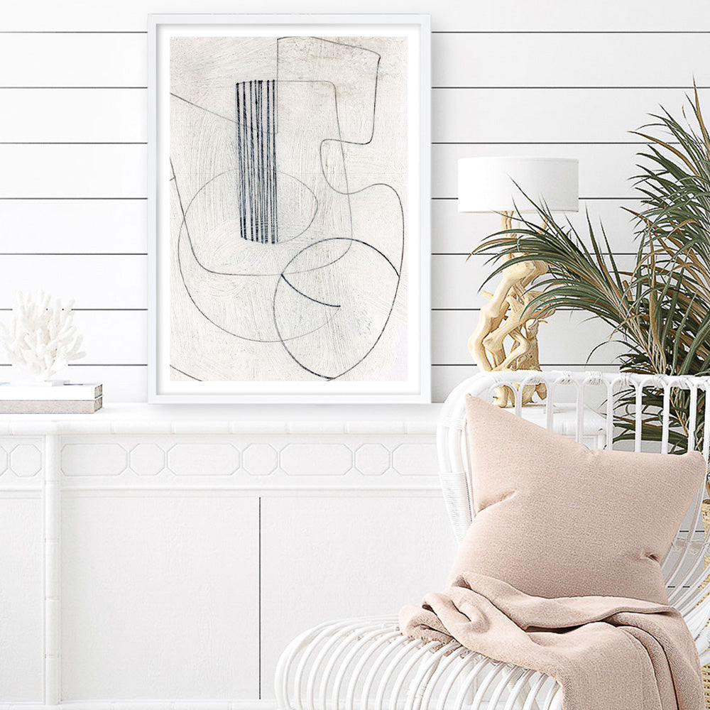 Shop Crafted Art Print a painted abstract themed wall art print from The Print Emporium wall artwork collection - Buy Australian made fine art painting style poster and framed prints for the home and your interior decor room, TPE-DH-034-AP