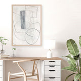 Shop Crafted Art Print a painted abstract themed wall art print from The Print Emporium wall artwork collection - Buy Australian made fine art painting style poster and framed prints for the home and your interior decor room, TPE-DH-034-AP