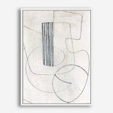 Shop Crafted Canvas Print a painted abstract themed framed canvas wall art print from The Print Emporium artwork collection - Buy Australian made fine art painting style stretched canvas prints for the home and your interior decor space, TPE-DH-034-CA-35X46-NF