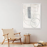 Shop Crafted Canvas Print a painted abstract themed framed canvas wall art print from The Print Emporium artwork collection - Buy Australian made fine art painting style stretched canvas prints for the home and your interior decor space, TPE-DH-034-CA-35X46-NF