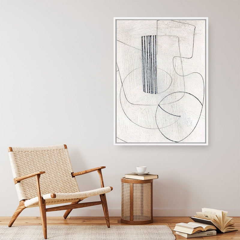 Shop Crafted Canvas Print a painted abstract themed framed canvas wall art print from The Print Emporium artwork collection - Buy Australian made fine art painting style stretched canvas prints for the home and your interior decor space, TPE-DH-034-CA-35X46-NF
