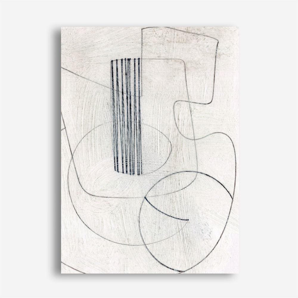 Shop Crafted Canvas Print a painted abstract themed framed canvas wall art print from The Print Emporium artwork collection - Buy Australian made fine art painting style stretched canvas prints for the home and your interior decor space, TPE-DH-034-CA-35X46-NF