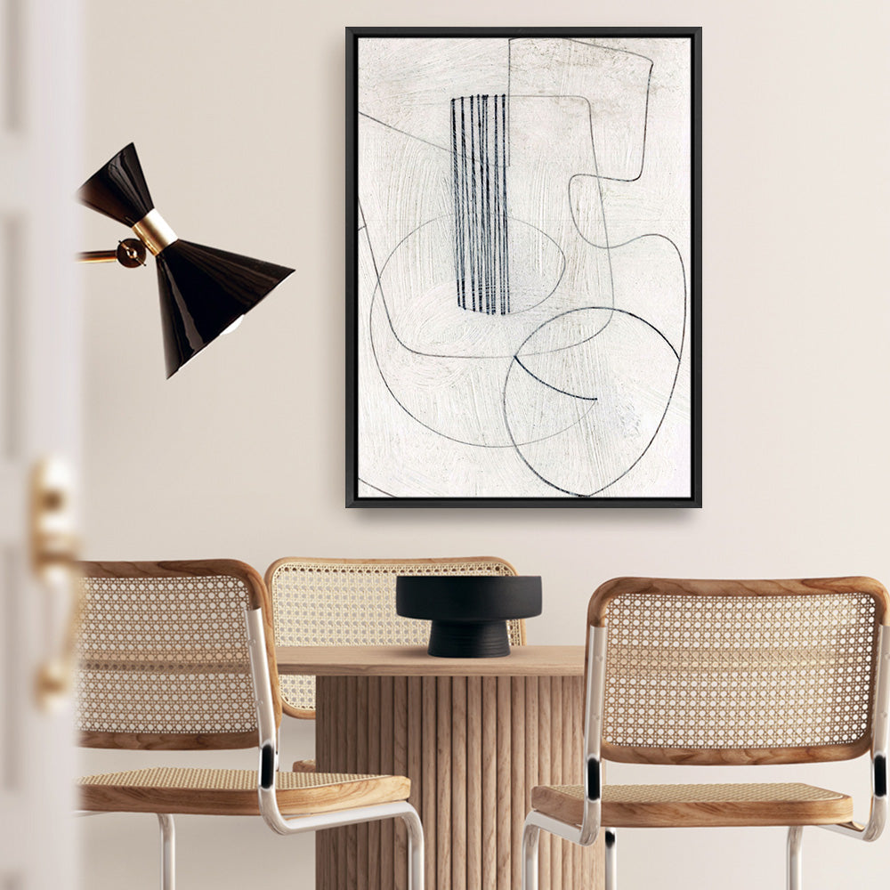 Shop Crafted Canvas Print a painted abstract themed framed canvas wall art print from The Print Emporium artwork collection - Buy Australian made fine art painting style stretched canvas prints for the home and your interior decor space, TPE-DH-034-CA-35X46-NF