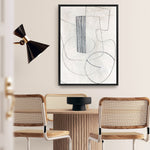 Shop Crafted Canvas Print a painted abstract themed framed canvas wall art print from The Print Emporium artwork collection - Buy Australian made fine art painting style stretched canvas prints for the home and your interior decor space, TPE-DH-034-CA-35X46-NF