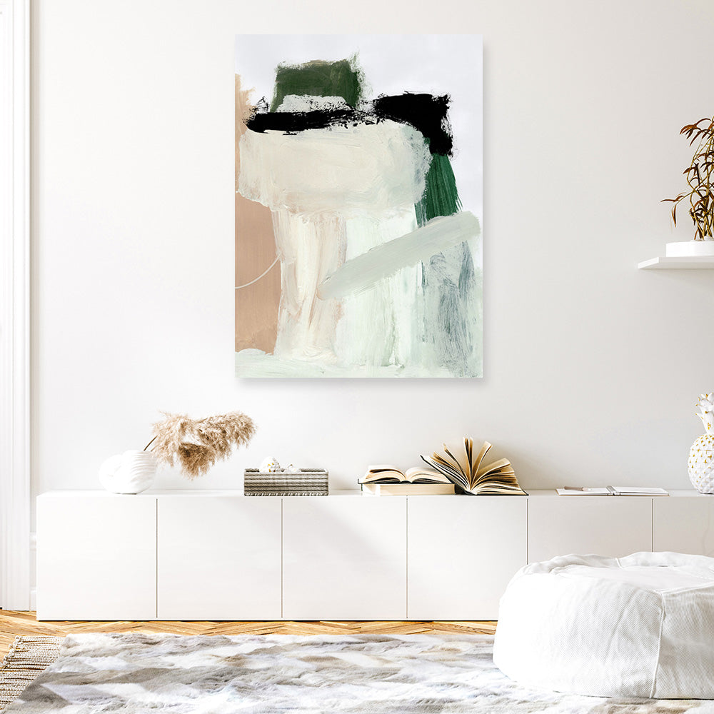 Shop Create Canvas Print a painted abstract themed framed canvas wall art print from The Print Emporium artwork collection - Buy Australian made fine art painting style stretched canvas prints for the home and your interior decor space, TPE-DH-035-CA-35X46-NF