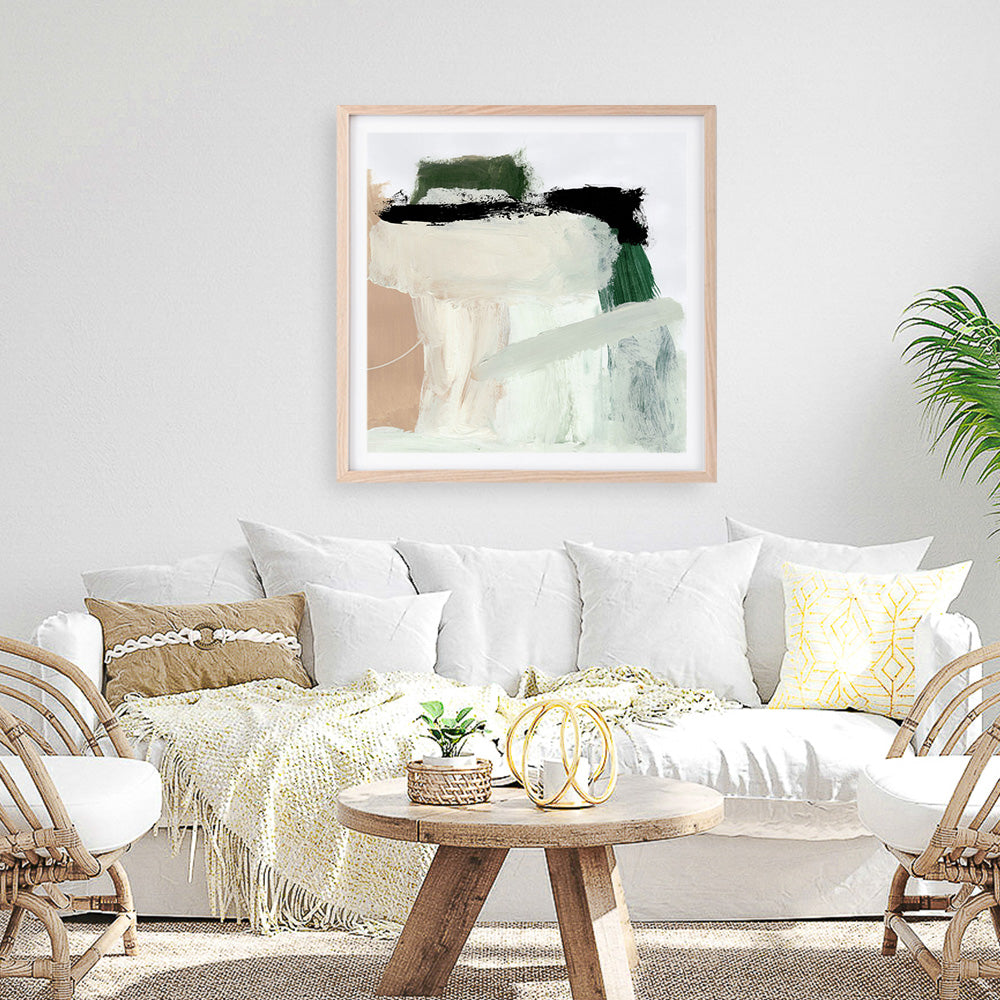 Shop Create (Square) Art Print a painted abstract themed wall art print from The Print Emporium wall artwork collection - Buy Australian made fine art painting style poster and framed prints for the home and your interior decor room, TPE-DH-265-AP