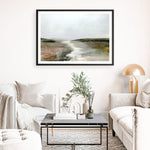 Shop Crystal River Art Print a painted abstract themed wall art print from The Print Emporium wall artwork collection - Buy Australian made fine art painting style poster and framed prints for the home and your interior decor room, TPE-DH-119-AP