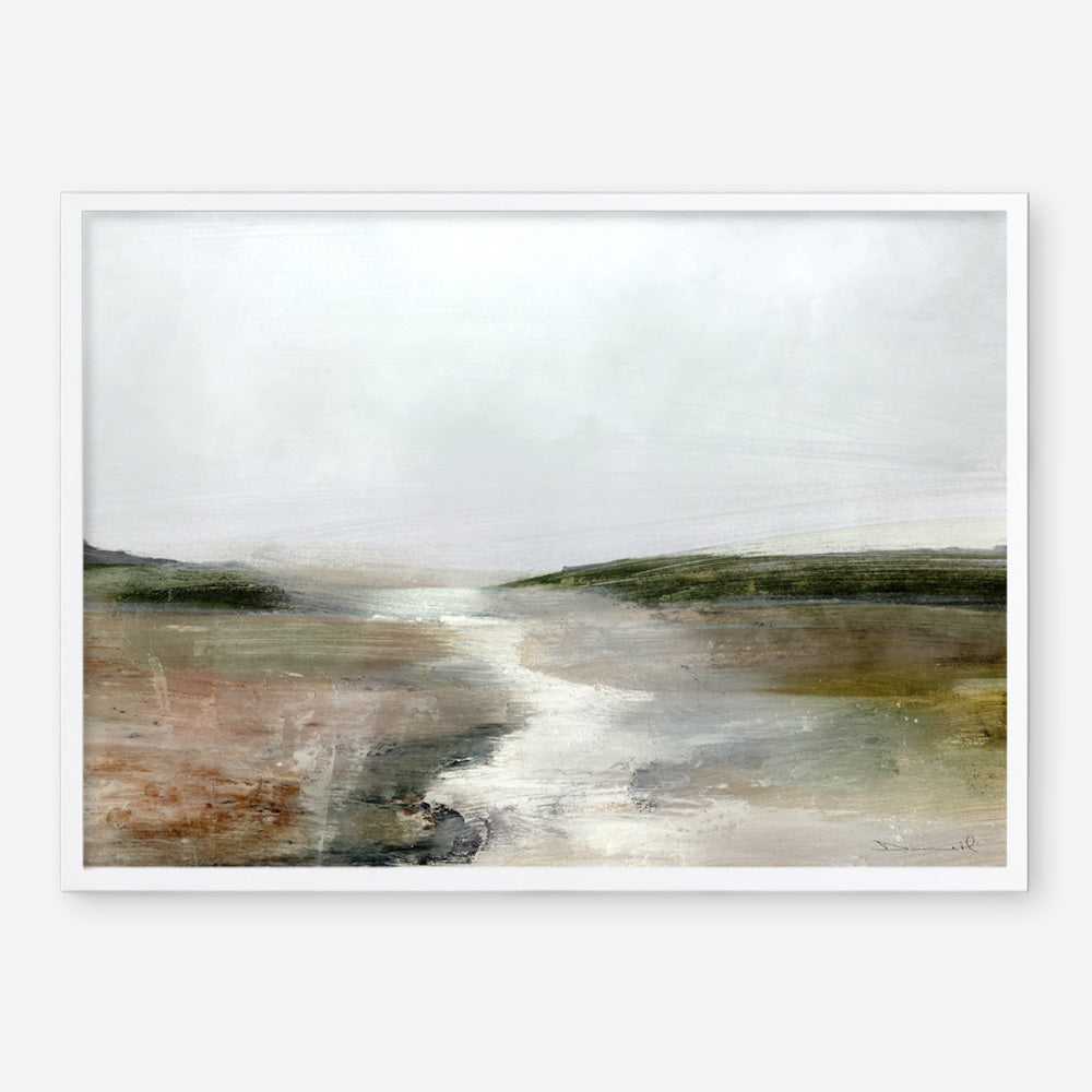 Shop Crystal River Art Print a painted abstract themed wall art print from The Print Emporium wall artwork collection - Buy Australian made fine art painting style poster and framed prints for the home and your interior decor room, TPE-DH-119-AP
