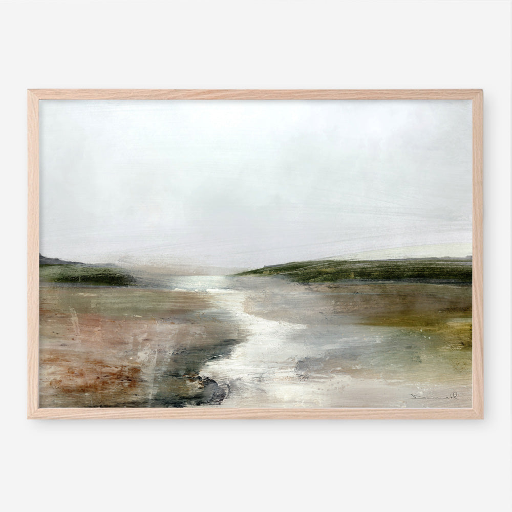 Shop Crystal River Art Print a painted abstract themed wall art print from The Print Emporium wall artwork collection - Buy Australian made fine art painting style poster and framed prints for the home and your interior decor room, TPE-DH-119-AP