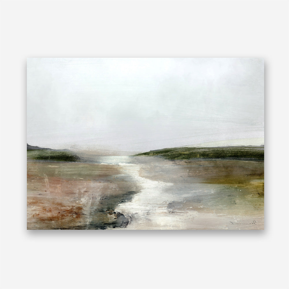 Shop Crystal River Canvas Print a painted abstract themed framed canvas wall art print from The Print Emporium artwork collection - Buy Australian made fine art painting style stretched canvas prints for the home and your interior decor space, TPE-DH-119-CA-35X46-NF