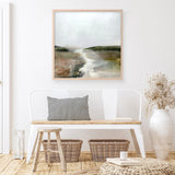 Shop Crystal River (Square) Art Print a painted abstract themed wall art print from The Print Emporium wall artwork collection - Buy Australian made fine art painting style poster and framed prints for the home and your interior decor room, TPE-DH-203-AP