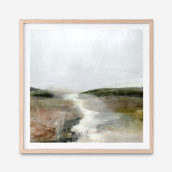 Shop Crystal River (Square) Art Print a painted abstract themed wall art print from The Print Emporium wall artwork collection - Buy Australian made fine art painting style poster and framed prints for the home and your interior decor room, TPE-DH-203-AP