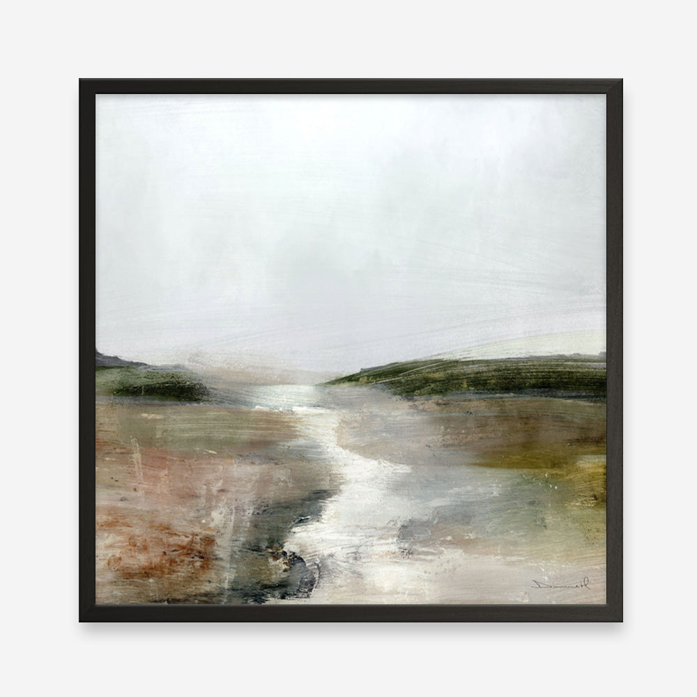 Shop Crystal River (Square) Art Print a painted abstract themed wall art print from The Print Emporium wall artwork collection - Buy Australian made fine art painting style poster and framed prints for the home and your interior decor room, TPE-DH-203-AP