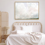 Shop Cumulus Canvas Print a painted abstract themed framed canvas wall art print from The Print Emporium artwork collection - Buy Australian made fine art painting style stretched canvas prints for the home and your interior decor space, TPE-DH-120-CA-35X46-NF