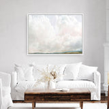Shop Cumulus Canvas Print a painted abstract themed framed canvas wall art print from The Print Emporium artwork collection - Buy Australian made fine art painting style stretched canvas prints for the home and your interior decor space, TPE-DH-120-CA-35X46-NF