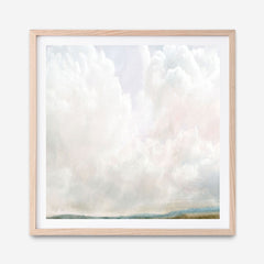 Shop Cumulus (Square) Art Print a painted abstract themed wall art print from The Print Emporium wall artwork collection - Buy Australian made fine art painting style poster and framed prints for the home and your interior decor room, TPE-DH-204-AP