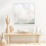 Shop Cumulus (Square) Art Print a painted abstract themed wall art print from The Print Emporium wall artwork collection - Buy Australian made fine art painting style poster and framed prints for the home and your interior decor room, TPE-DH-204-AP